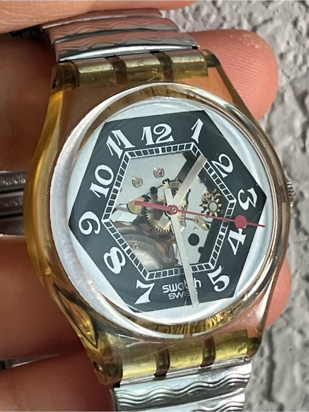 Swatch skeleton model GK158 GK159 From 1993